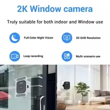 WindowGuard 2K window camera features
